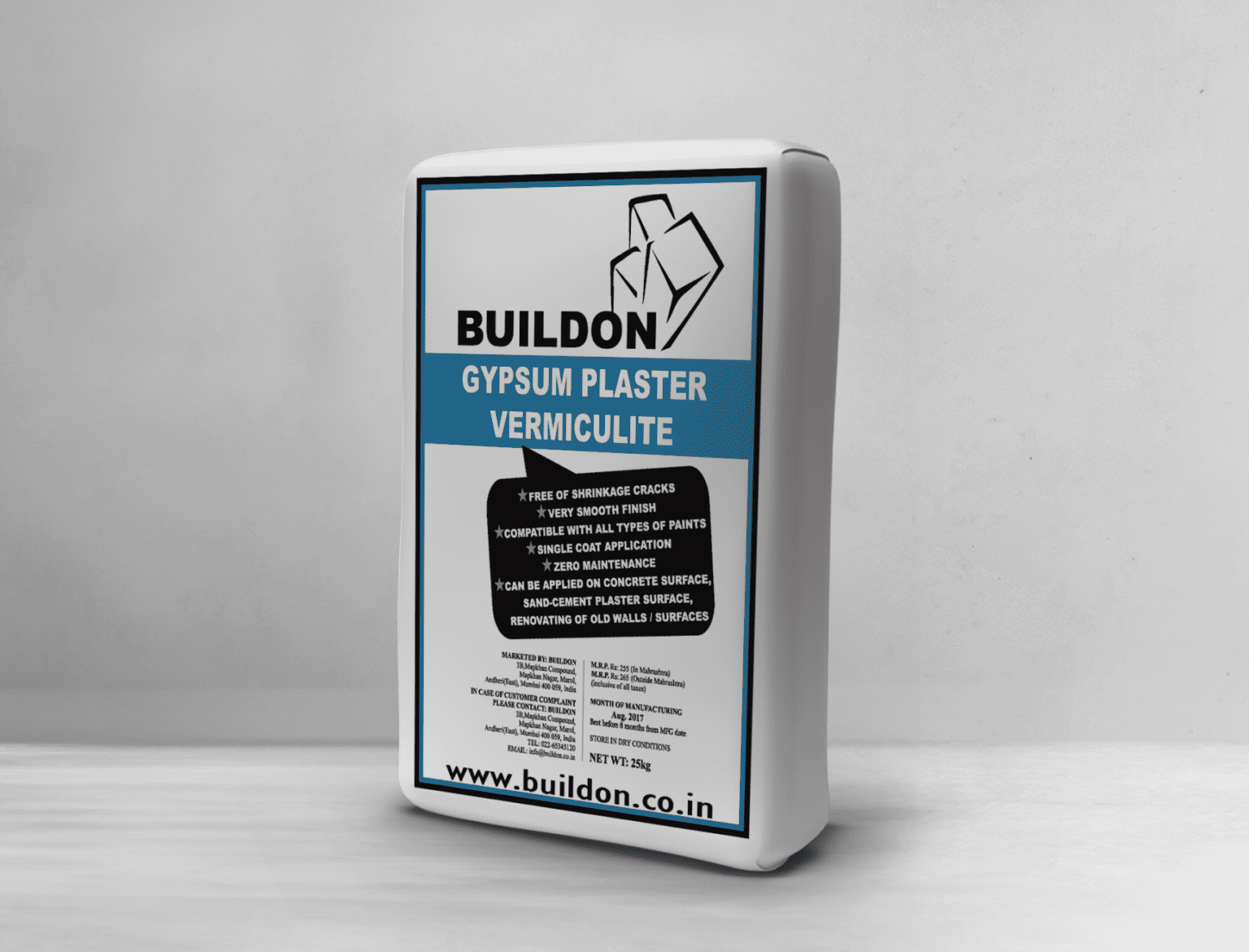 Gypsum Plaster – Ultimate Wall Finishing Solution | Buildon