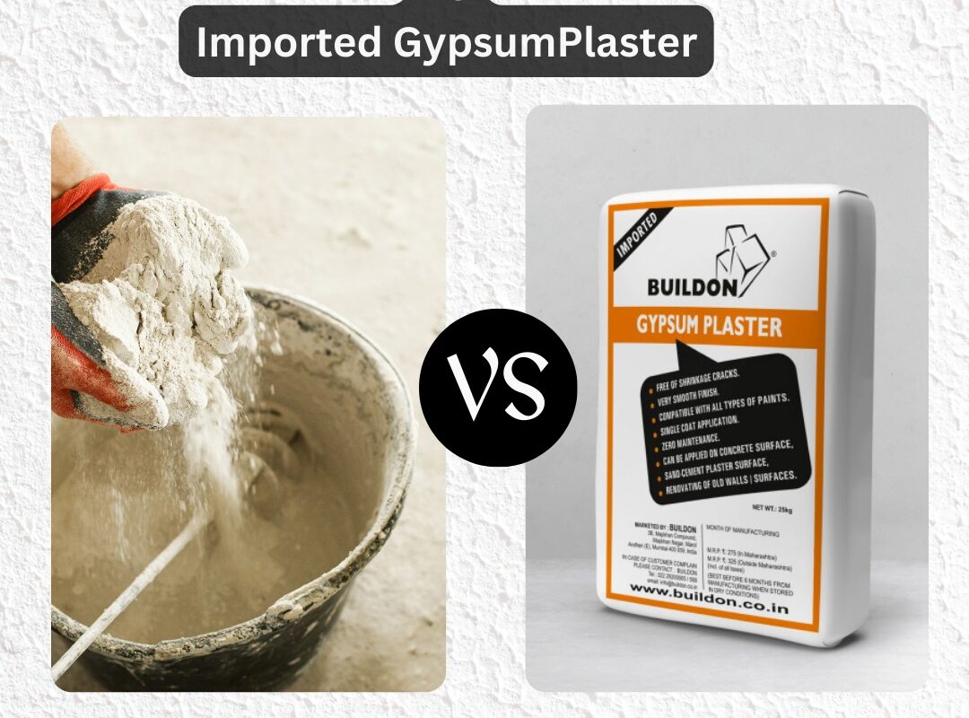 Indian Gypsum plaster vs Imported Gypsum plaster