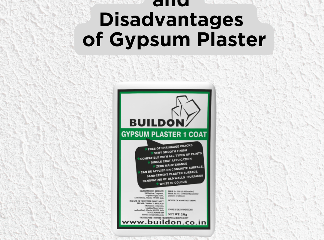 gypsum plaster in India