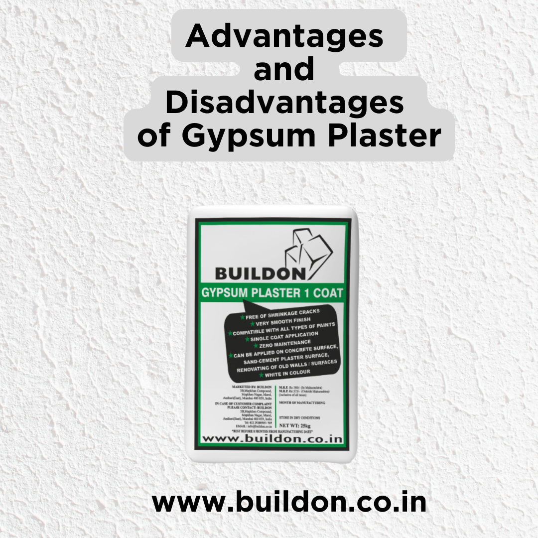 gypsum plaster in India