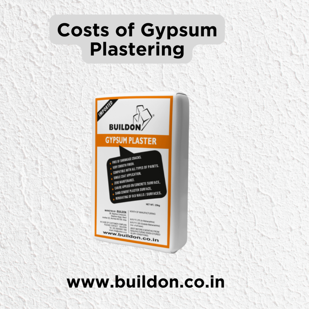 What Are the Costs of Gypsum Plastering?