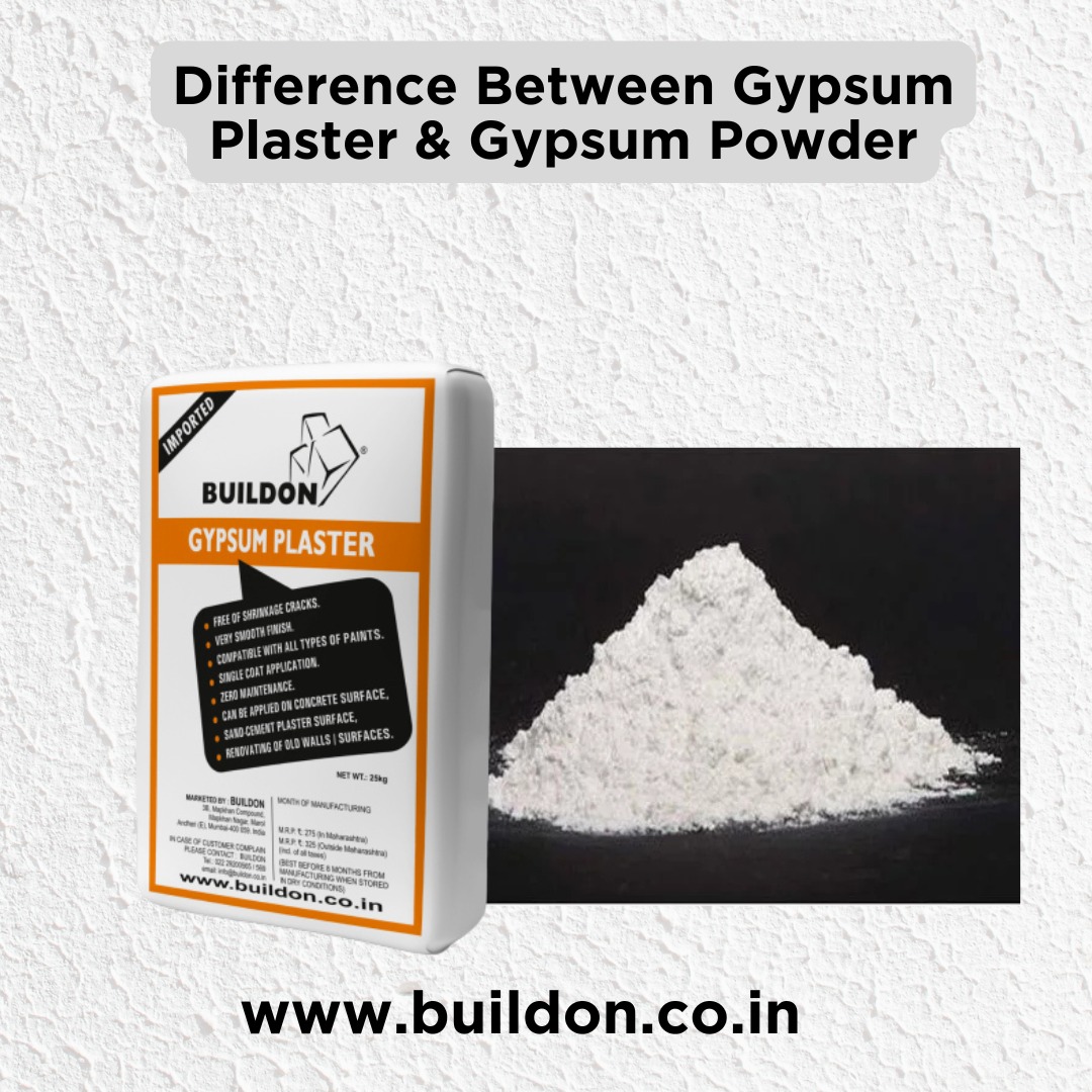 Gypsum Plaster & Gypsum Powder