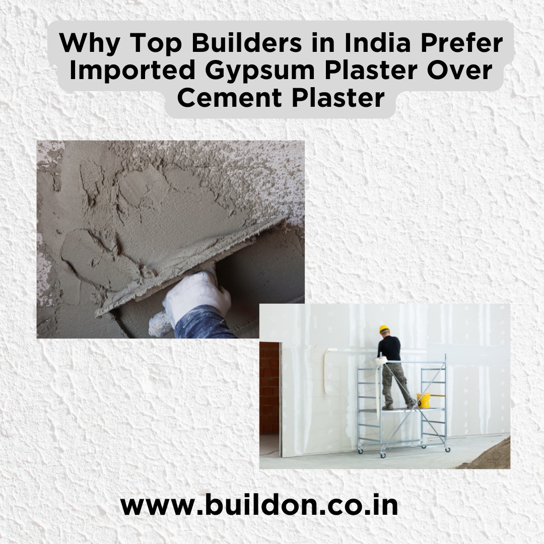 Gypsum Plaster Over Cement Plaster