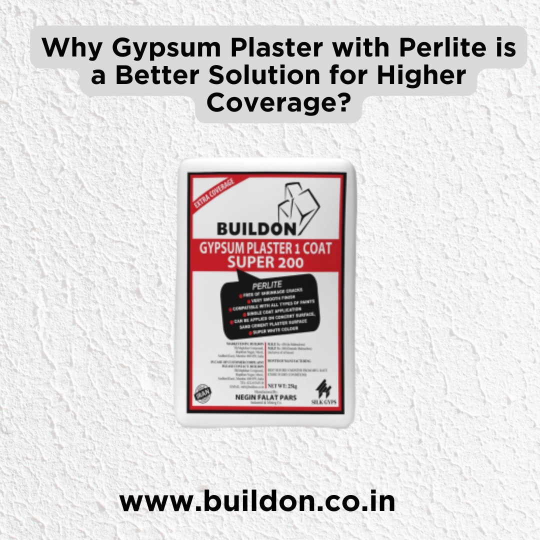 Gypsum Plaster with Perlite