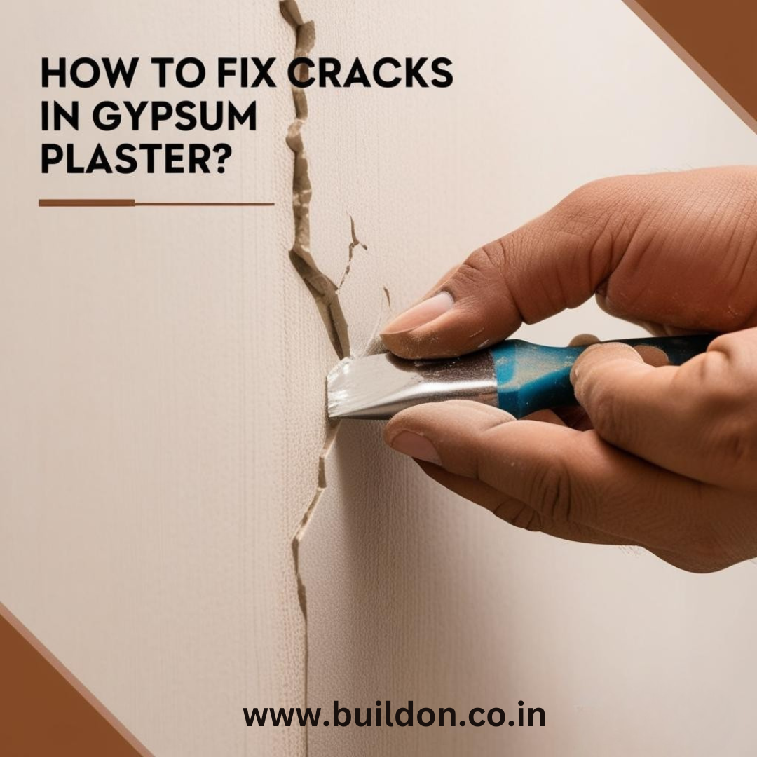 How to Fix Cracks in Gypsum Plaster?