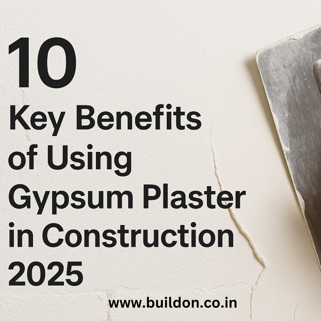 10 Key Benefits of Using Gypsum Plaster in Construction 2025