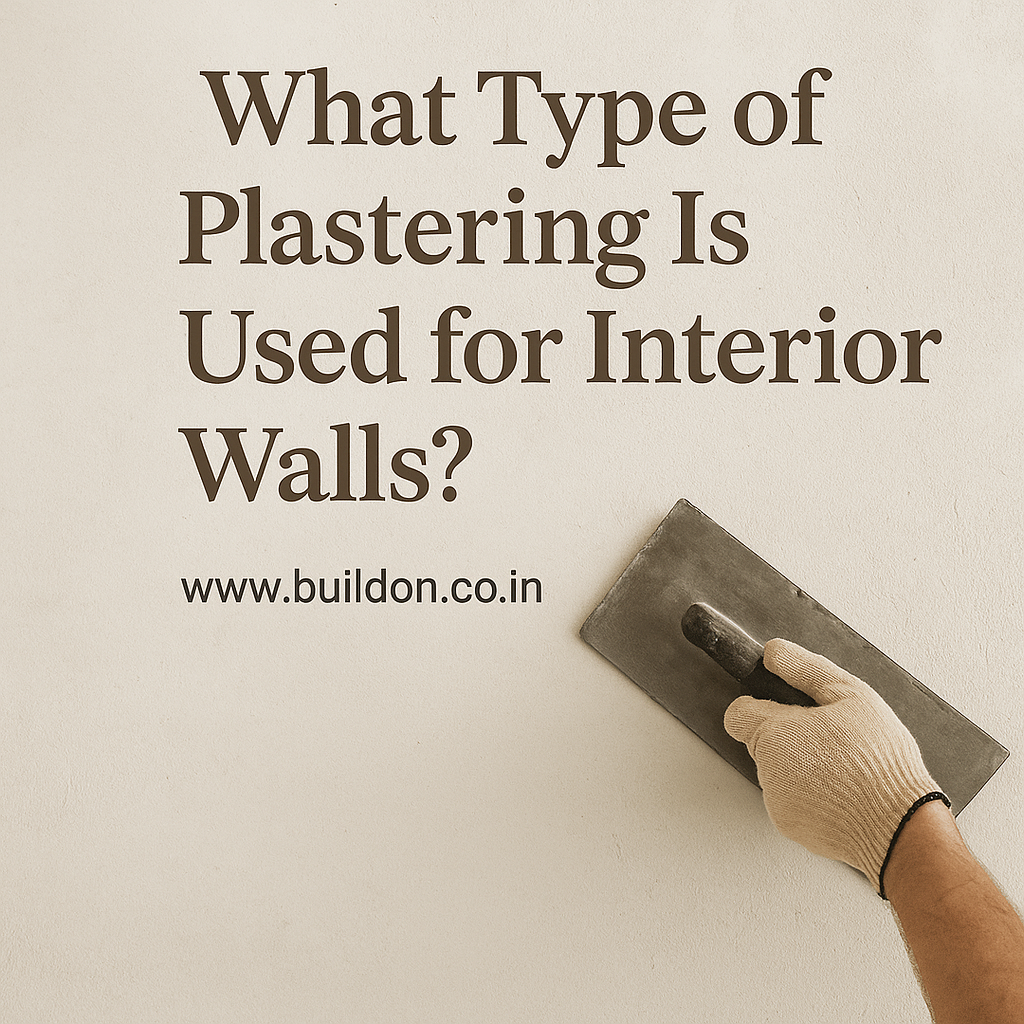 What Type of Plastering Is Used for Interior Walls?